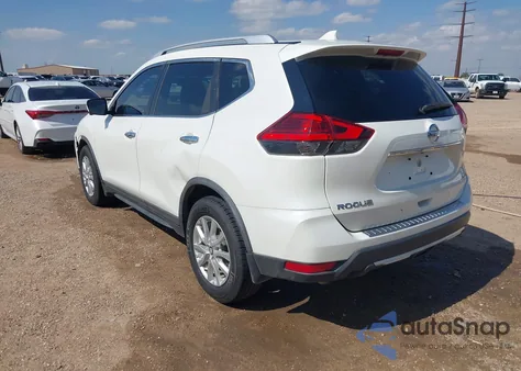 2017 Nissan Rogue Sv from USA, damaged, VIN KNMAT2MTXHP603326